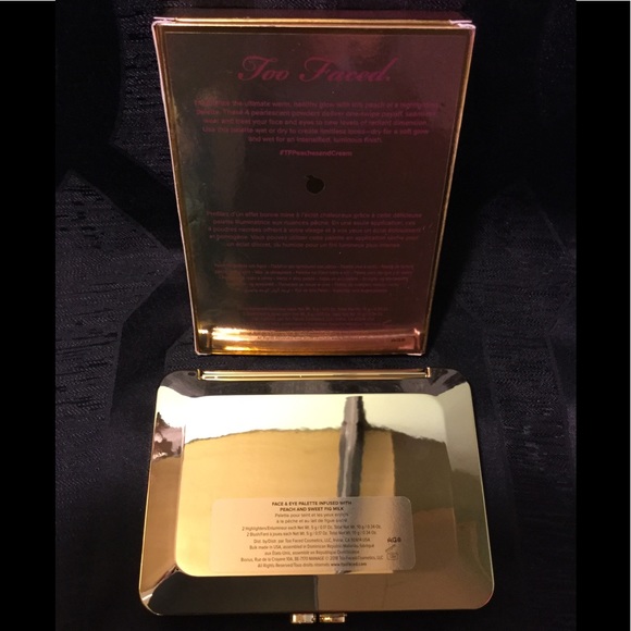 🍑Too Faced Sugar Peach Face & Eye Palette - NEW!! - Picture 6 of 8